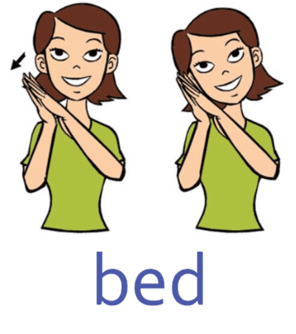 Sign For Bed ASL_bed – Dads Adventure